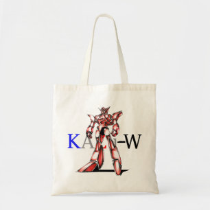 Title: 00016 "Ace Robot" Tote Bag