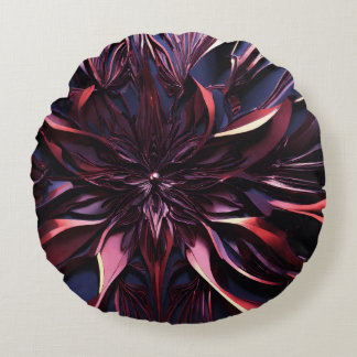 Title: "Chic Comfort Throw Pillow: Perfect Blend Round Pillow