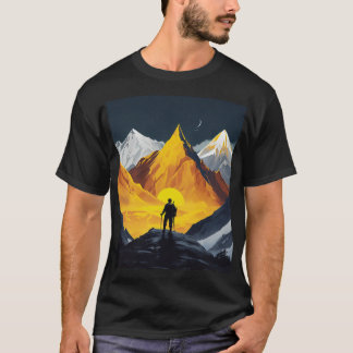 Title: "Conquer the Himalayas: Adventure Await” T-Shirt