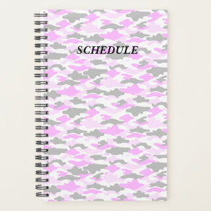 Title Custom Camouflage (Pink) Planner Handbook