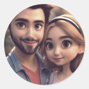 Title: Custom Round Stickers – Personalize Your St