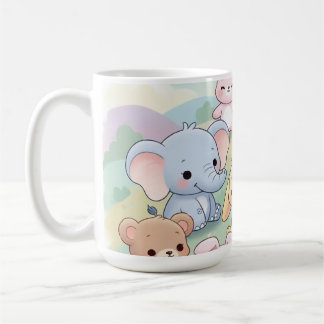Title Cute Pastel Nursery Animal Mug ☕️