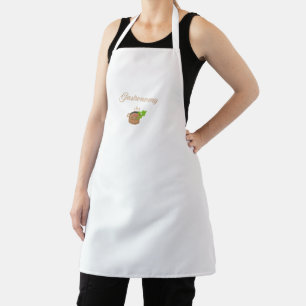 Title: "Gastronomy" Chef Apron