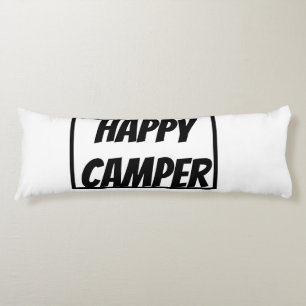Title: Happy Camper Funny Camping Outdoor Adventur Body Pillow