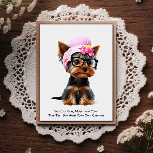 Title: Humorous Customizable Any Occasion Postcard