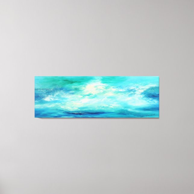 title: "marina grande" Italian author Canvas Print (Front)