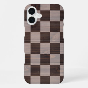 Title Matte Chessboard Texture Phone Case