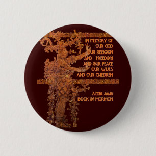 Title of Liberty: Book of Mormon Story 2 Inch Round Button
