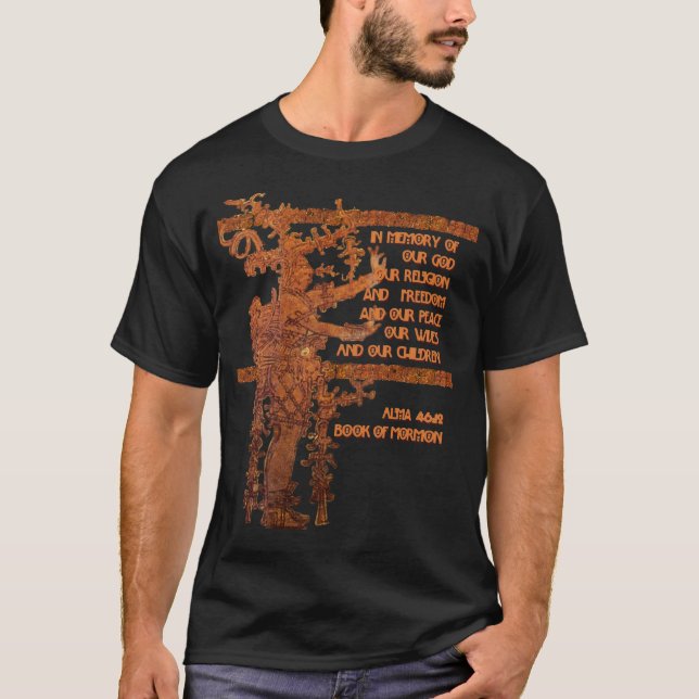 Title of Liberty: Book of Mormon Story T-Shirt (Front)