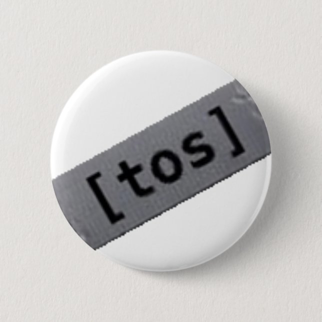 [title of show] tape 2 inch round button (Front)