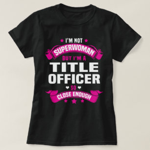 Title Officer T-Shirt