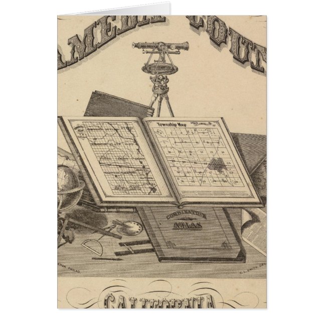 Title Page Alameda County atlas map (Front)