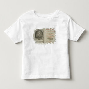 Title page and portrait frontispiece of the author toddler t-shirt
