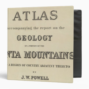 Title Page Atlas accompanying the report Binder
