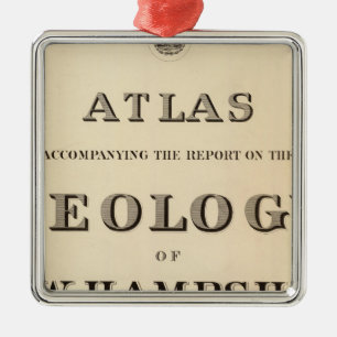 Title Page Atlas Metal Ornament