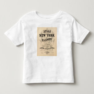 Title Page Atlas of New York, vicinity Toddler T-shirt