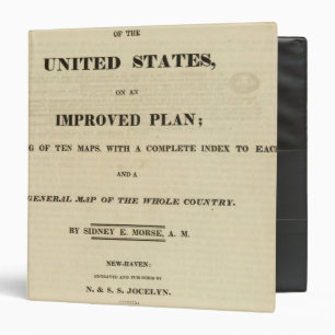 Title Page Atlas of the United States Binder