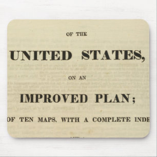Title Page Atlas of the United States Mouse Pad