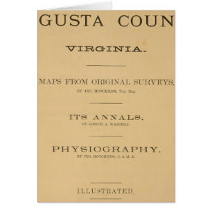 Title Page Augusta County, Virginia