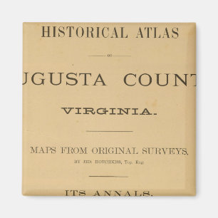 Title Page Augusta County, Virginia Magnet