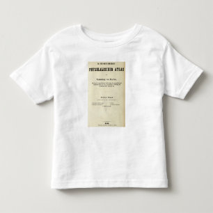 Title Page Dr Heinrich Berghaus Toddler T-shirt