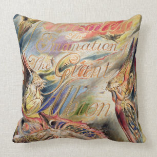 Title Page for 'Jerusalem: The Emanation of the Gi Throw Pillow