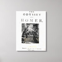 Title page for 'The Odyssey' by Homer