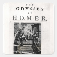 Title page for 'The Odyssey' by Homer