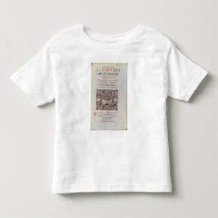 Title Page from 'Abbatis Karoli Magni Regis' Toddler T-shirt