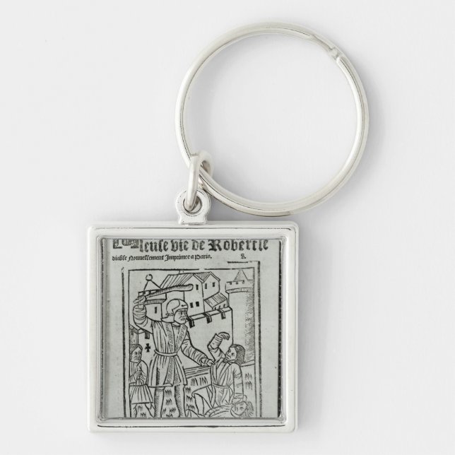 Title page from 'La Terrible et Merveille�' Keychain (Front)