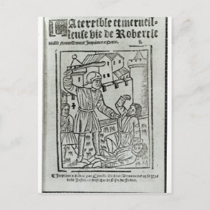 Title page from 'La Terrible et Merveille�' Postcard