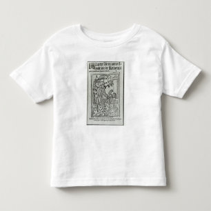 Title page from 'La Terrible et Merveille�' Toddler T-shirt