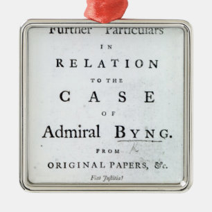 Title page from 'Some Further Particulars Metal Ornament