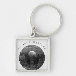 Title page from 'The Rime of the Ancient Mariner' Keychain