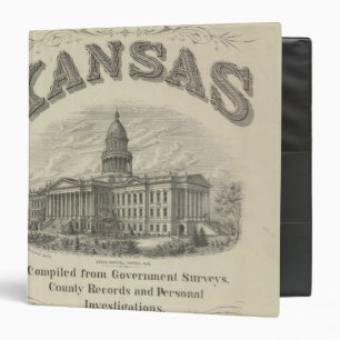 Title Page Kansas Official State Atlas Binder