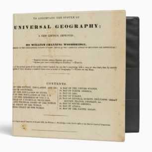 Title Page Modern atlas Binder