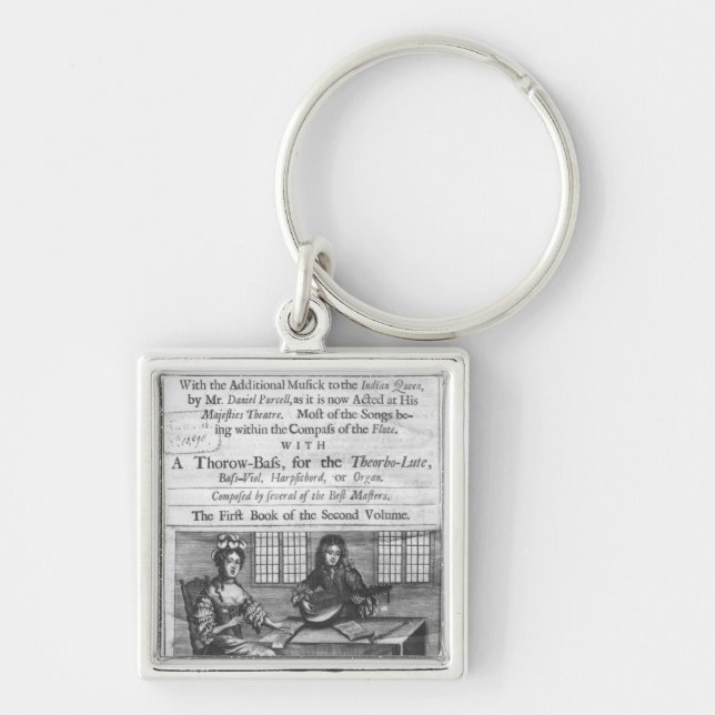 Title page of 'Deliciae Musicae' Keychain (Front)