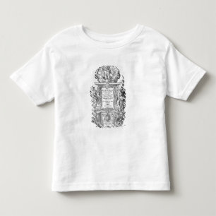 Title Page of 'Della Architettura', published 1590 Toddler T-shirt