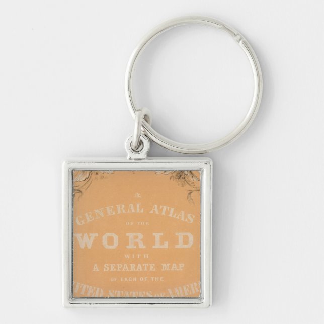 Title Page of General Atlas of the World Keychain (Front)