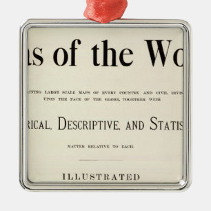 Title Page of Indexed Atlas Metal Ornament