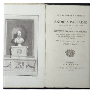 Title page of 'Le Fabbriche e i Disegni di Andrea Tile