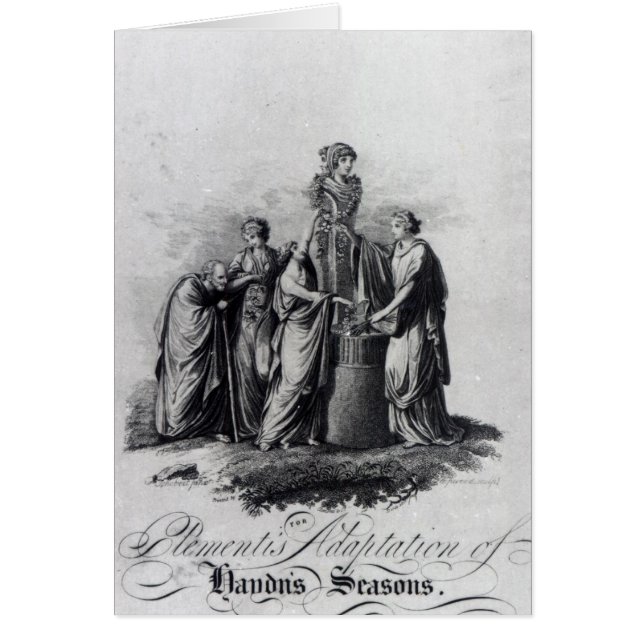 Title page of Muzio Clementi's adaptation (Front)