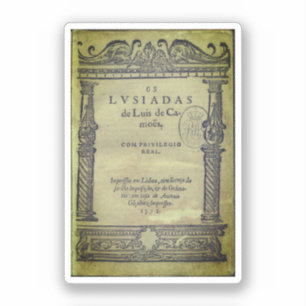 Title page of Os Lusíadas - 1572 ed