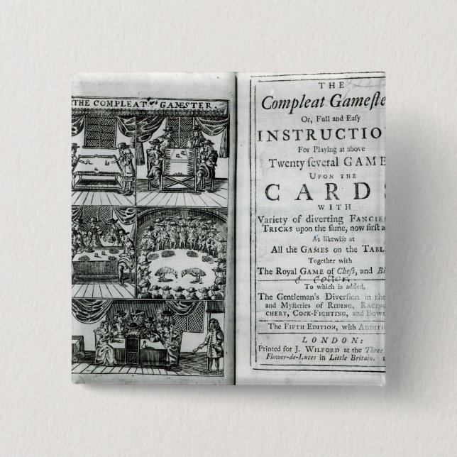 Title page of the fifth edition 2 inch square button (Front)