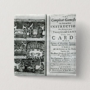 Title page of the fifth edition 2 inch square button