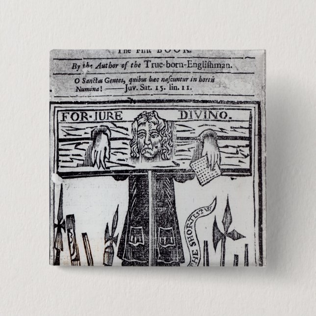 Title-page of the first book of 'Jure 2 Inch Square Button (Front)