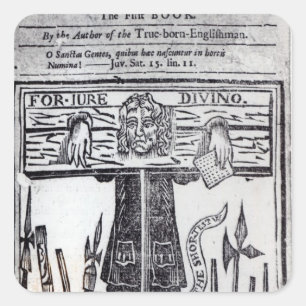 Title-page of the first book of 'Jure Square Sticker