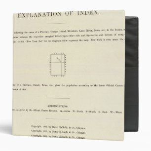 Title Page of Verso Indexed Atlas Binder