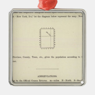 Title Page of Verso Indexed Atlas Metal Ornament