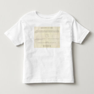 Title Page of Verso Indexed Atlas Toddler T-shirt